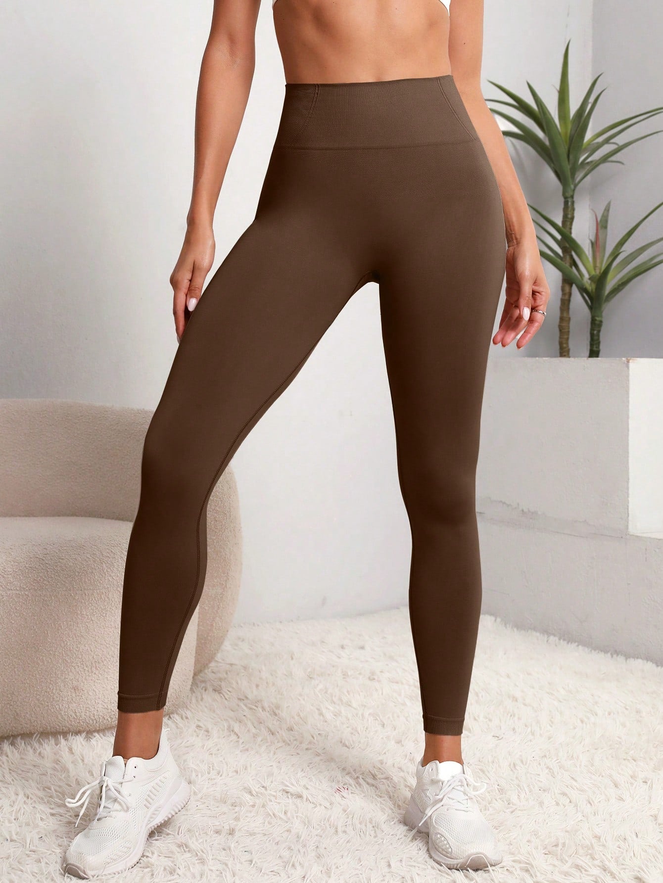 Colanti Fitness Pentru Femei Cu Talie Inalta Si Fara Cusaturi