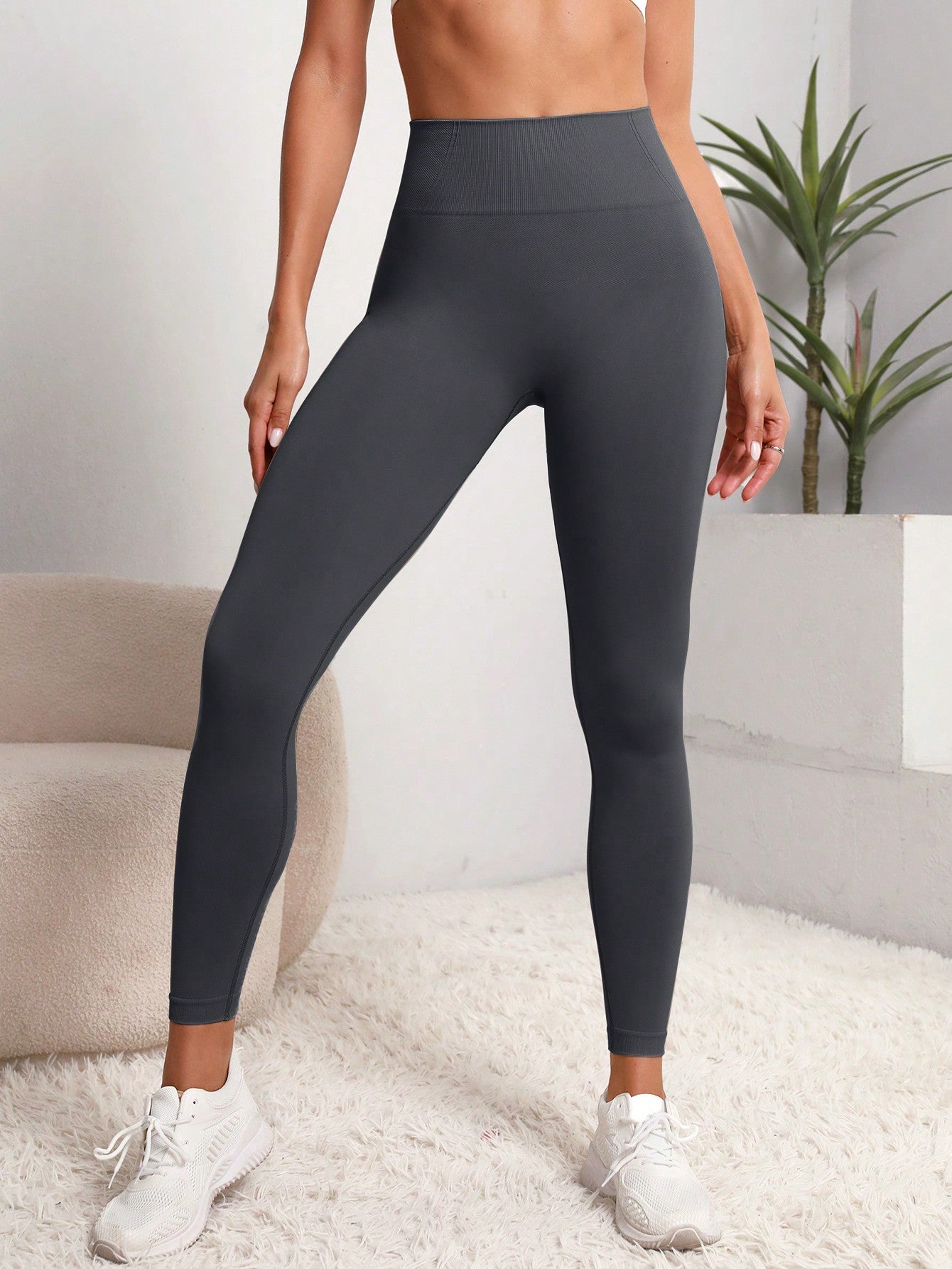 Colanti Fitness Pentru Femei Cu Talie Inalta Si Fara Cusaturi
