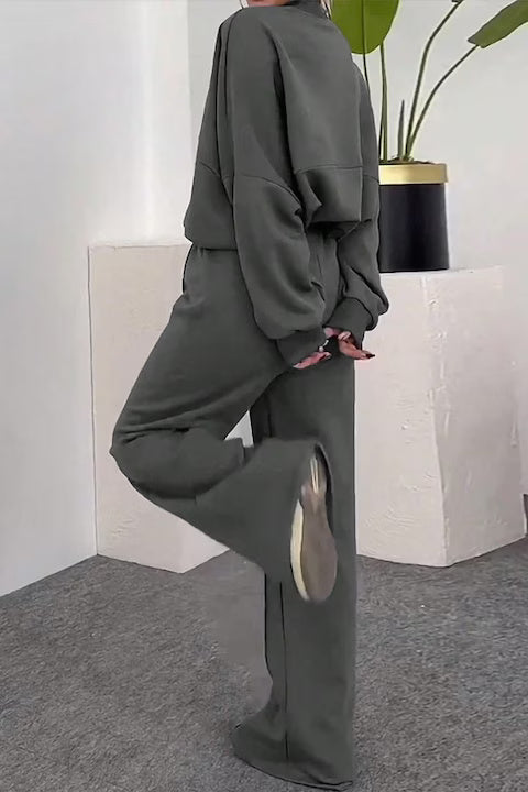 Trening Dama, Comfy-Fit, Hanorac Cu Fermoar Si Pantaloni