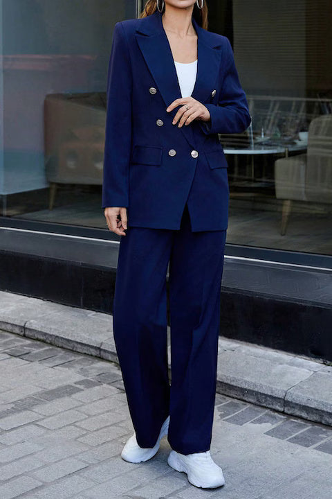 Costum Dama, Sacou & Pantaloni, Piept Dublu