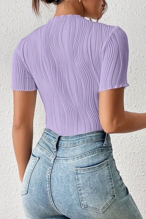Body Dama, Bodysuit, Cu Broderie In Relief, Croiala Slim Fit