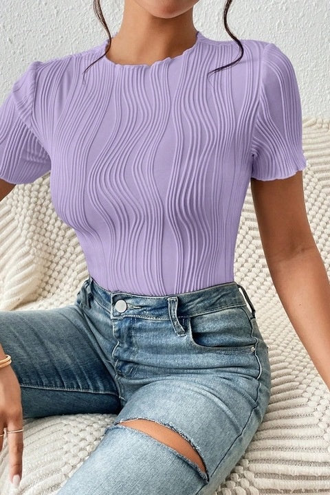 Body Dama, Bodysuit, Cu Broderie In Relief, Croiala Slim Fit