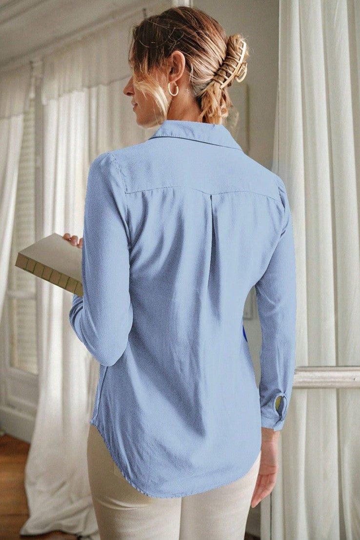 Camasa Dama, Casual, Lejera, Cu Maneci Lungi