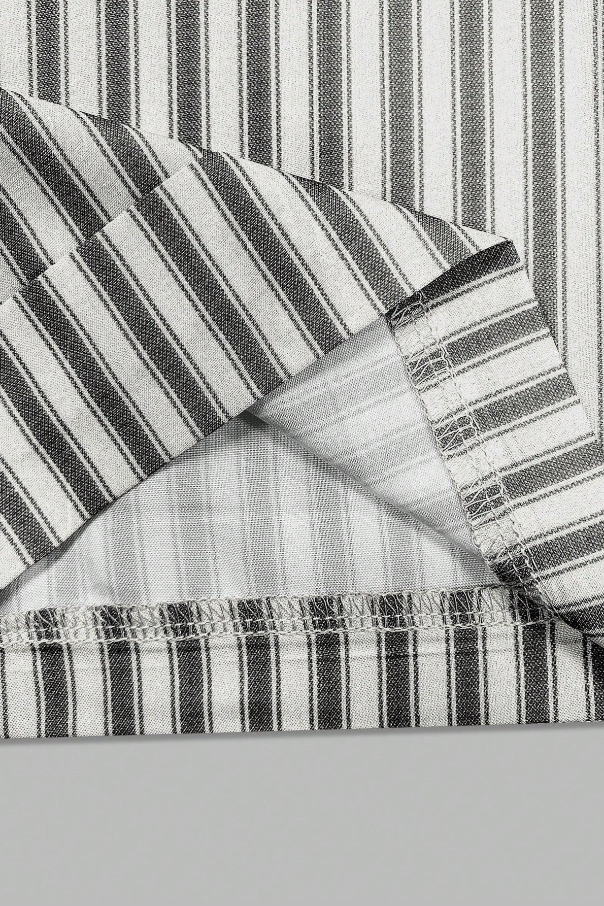 Pantaloni Dama, Casual, Cu Dungi Verticale Si Buzunare