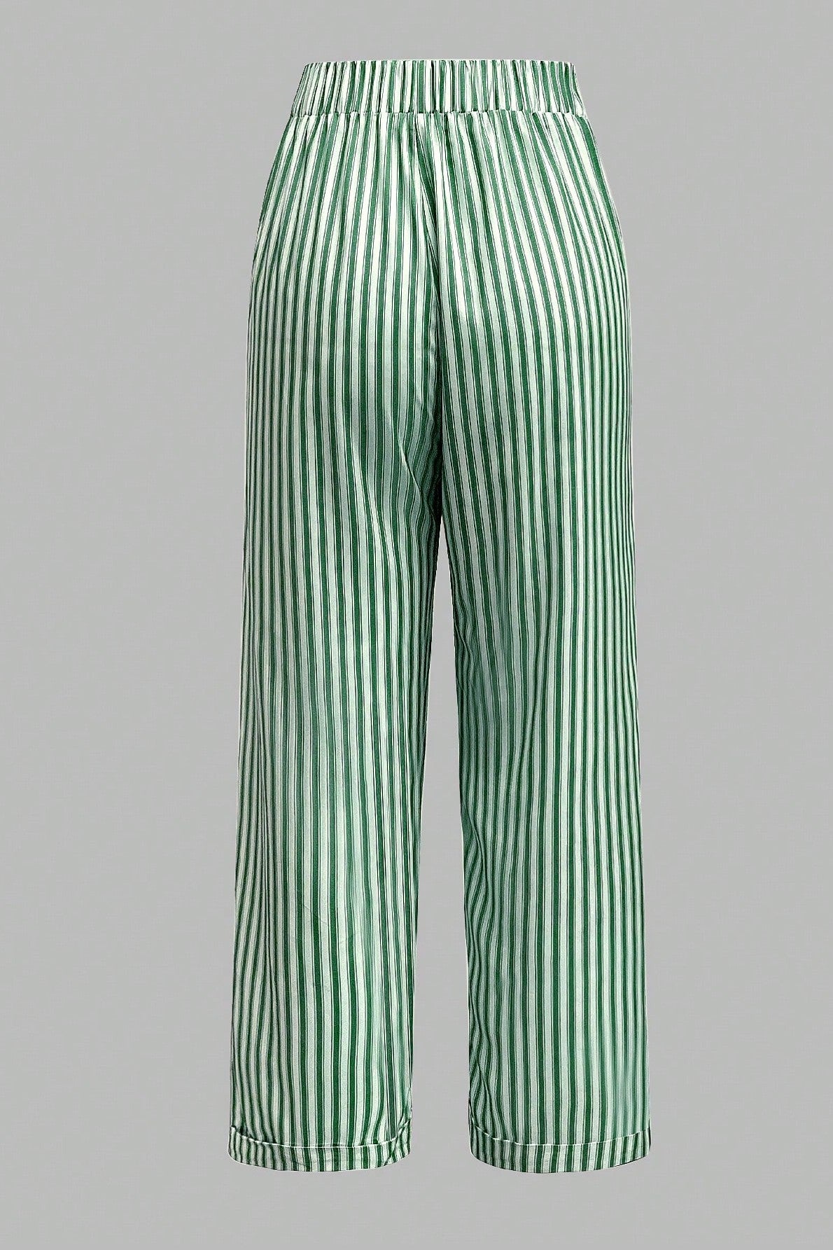 Pantaloni Dama, Casual, Cu Dungi Verticale Si Buzunare