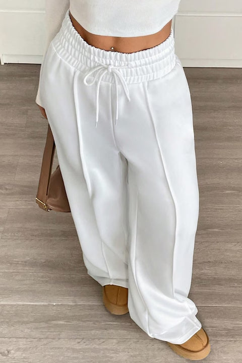 Pantaloni Trening Dama, Evazati, Cu Talie Elastica, Croiala Lejera