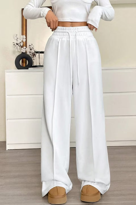 Pantaloni Trening Dama, Evazati, Cu Talie Elastica, Croiala Lejera