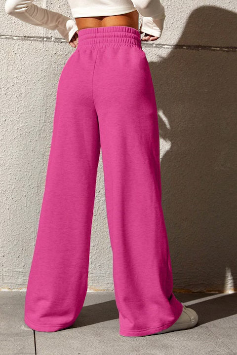 Pantaloni Trening Dama, Evazati, Cu Talie Elastica, Croiala Lejera