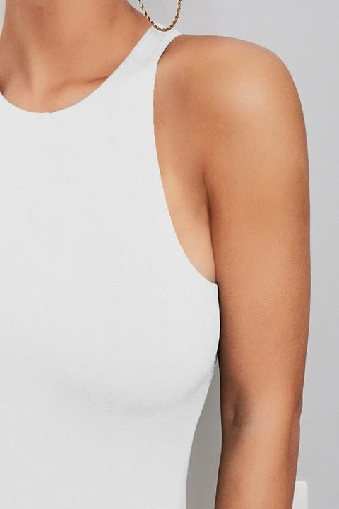 Body Dama, Bodysuit Tip Maieu, Culoare Solida, Croiala Slim-Fit