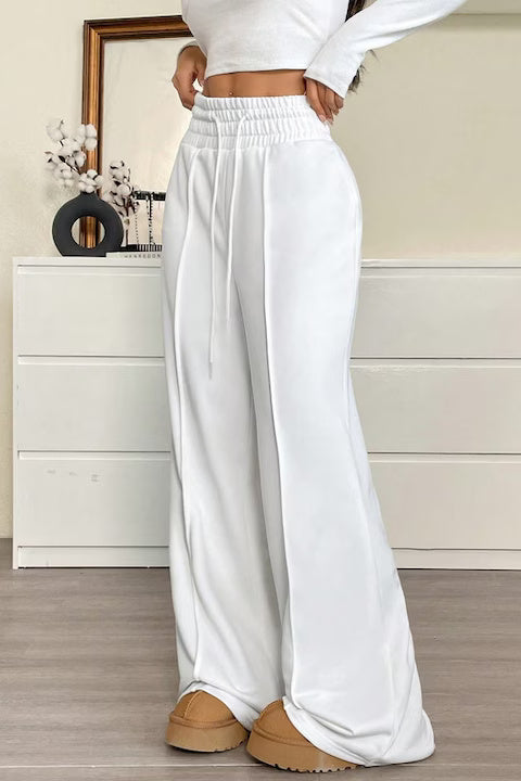 Pantaloni Trening Dama, Evazati, Cu Talie Elastica, Croiala Lejera