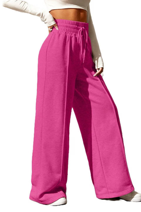 Pantaloni Trening Dama, Evazati, Cu Talie Elastica, Croiala Lejera