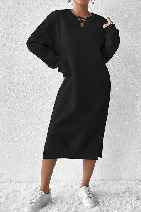 Hanorac Dama, Tip Rochie, Imprimeu Cu Mesaj