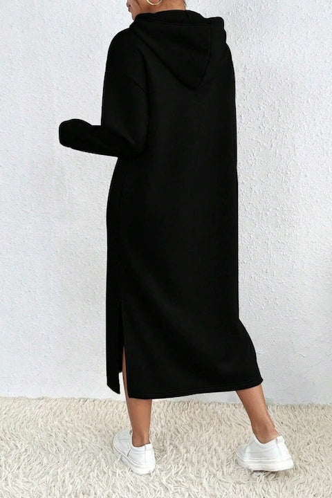 Hanorac Dama, Tip Rochie, Imprimeu Cu Mesaj