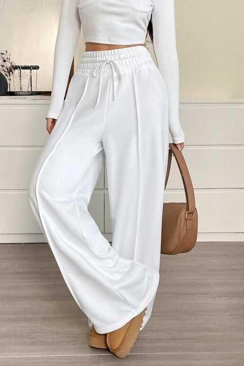 Pantaloni Trening Dama, Evazati, Cu Talie Elastica, Croiala Lejera